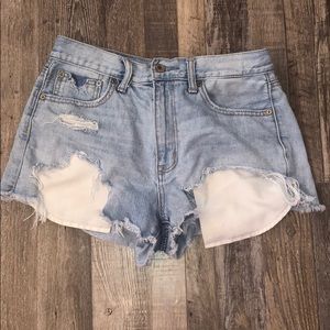 high rise booty shorts